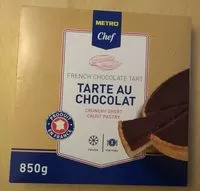 Mängden socker i Tarte au chocolat
