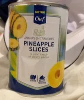 Mängden socker i Ananas en tranches