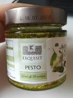 Mängden socker i Exquisit Pesto