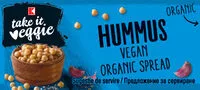 Mängden socker i K-take it veggie Organic Bread Spread Hummus
