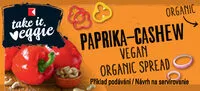 Mängden socker i K-takeit veggie Bio Brotaufstrich Paprika Cashew