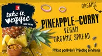 Mängden socker i K-take it veggie Bio Brotaufstrich Ananas Curry