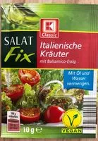 Mängden socker i K-classic Salatfix Italienische Kräuter