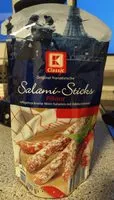 Mängden socker i Original französische Salami-Sticks Pikant