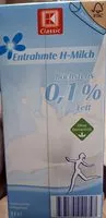 Mängden socker i Entrahmte H-Milch