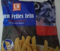 Mängden socker i Ofen Frites fein