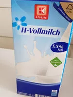 Mängden socker i H-Vollmilch