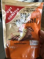 Mängden socker i Paranusskerne