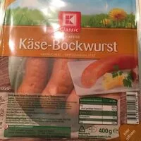 Mängden socker i Käse-Bockwurst