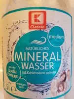 Mängden socker i K-Classic Natürliches Mineralwasser medium