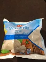 Mängden socker i Mozzarella Light