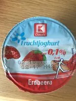Mängden socker i Fruchtjoghurt Erdbeere