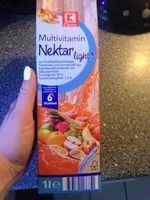 Mängden socker i Multivitamin nektar light