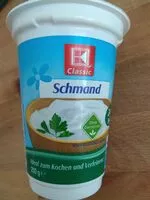 Mängden socker i Schmand