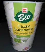 Mängden socker i Frische Buttermilch