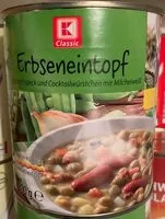 Mängden socker i Erbseneintopf mit Cocktailwürstchen