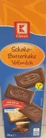 Mängden socker i Schoko-butterkeks vollmilch