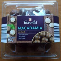 Mängden socker i Orzechy macadamia w łupinkach
