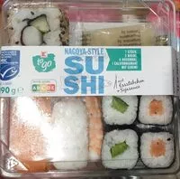Mängden socker i Sushi