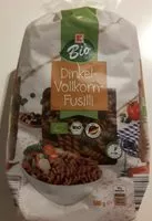 Mängden socker i Dinkel-Vollkorn-Fusilli