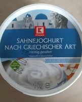 Mängden socker i Sahnejoghurt nach griechischer Art