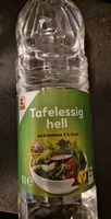 Mängden socker i Tafelessig