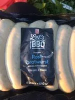 Mängden socker i Rostbratwurst