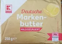 Mängden socker i Deutsche Markenbutter mildgesäuert