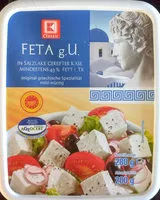Mängden socker i Feta g.U.