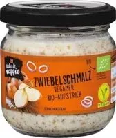 Mängden socker i Zwiebelschmalz veganer Bioaufstrich