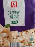 Mängden socker i Cashew-Kerne