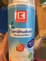 Mängden socker i Sprühsahne 30% Fett