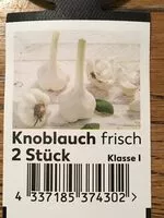 Mängden socker i Frischer Knoblauch, weiss