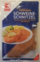 Mängden socker i Delikatess Schweineschnitzel