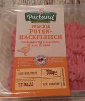 Mängden socker i Frisches Puten-Hackfleisch