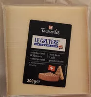 Mängden socker i Le Gruyère Käse