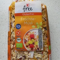 Mängden socker i Fruchte-musli