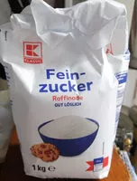 Mängden socker i Feinzucker