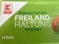 Mängden socker i 10 frische Eier aus Freilandhaltung