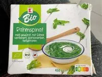Mängden socker i Rahmspinat Bio