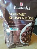 Mängden socker i Gourmet Knuspermüsli triple choc