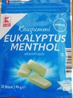 Mängden socker i Eukalyptus Menthol Kaugummi