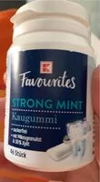 Mängden socker i Strong Mint Kaugummi