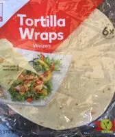 Mängden socker i Tortilla Wraps