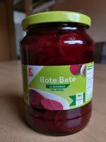 Mängden socker i Rote Bete in Scheiben