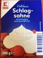 Mängden socker i Schlagsahne