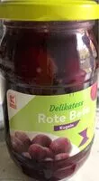 Mängden socker i Delikatess Rote Bete