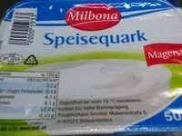 Mängden socker i Speisequark