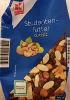 Mängden socker i Studentenfutter classic