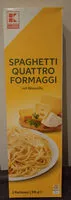 Mängden socker i Spaghetti Quatro Formaggi